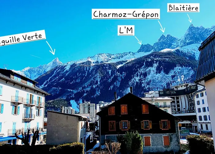 Chez L'alpiniste - Centre Avec Parking Prive 霞慕尼